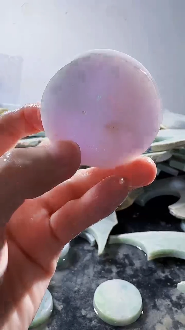 裸石翡翠缅甸翡翠A货文2165
