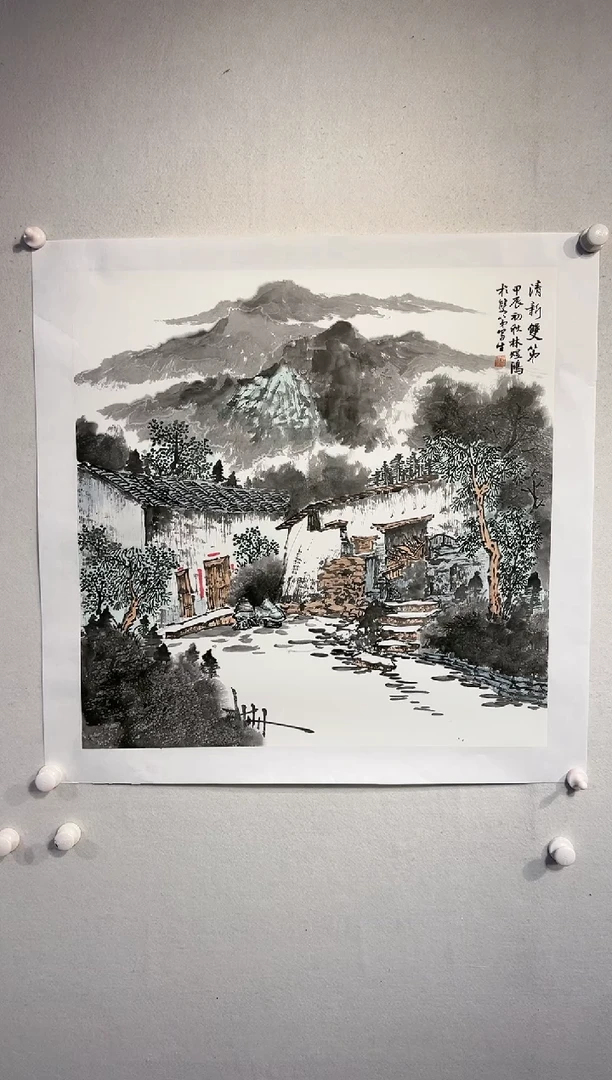 【闪购商品】国画绘画作品-4平尺