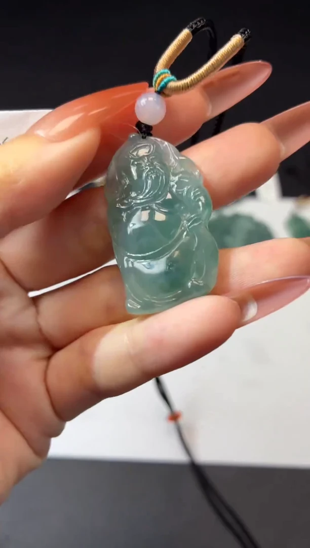 翡翠未镶嵌颈饰DLZ250618FLHJ-04