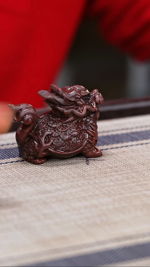 【闪购商品】紫砂茶壶茶周边   古铜泥 龙龟