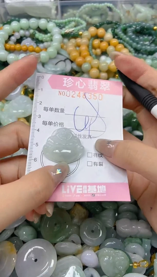 翡翠未镶嵌颈饰闪购0248350