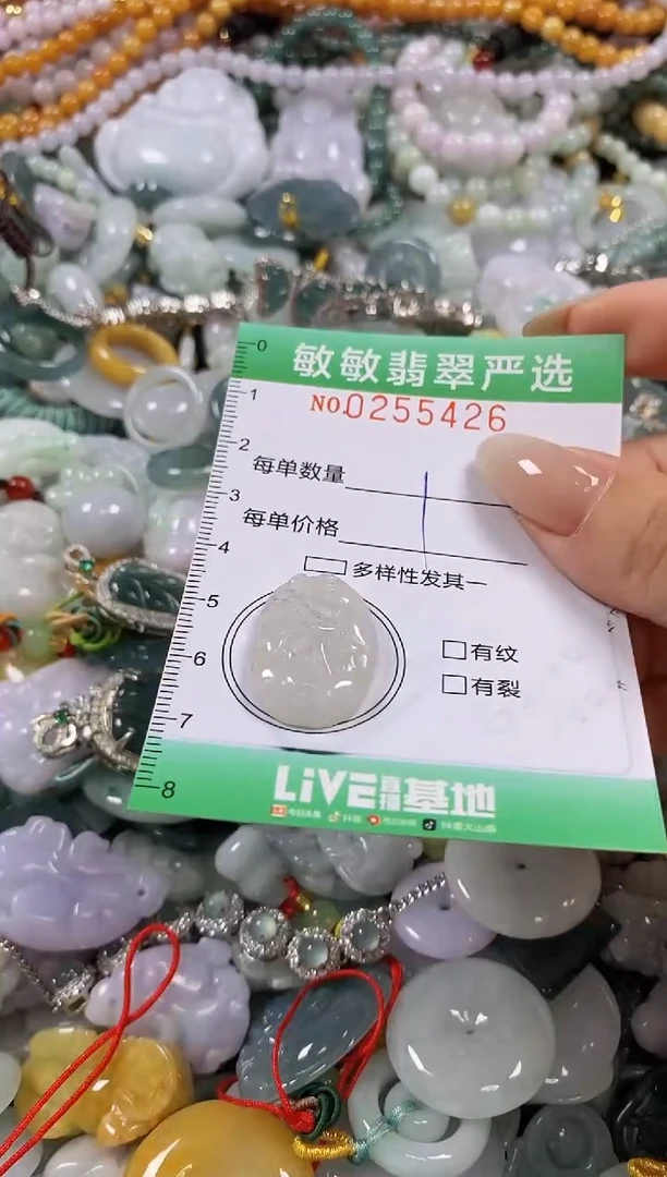 翡翠未镶嵌颈饰闪购0255426