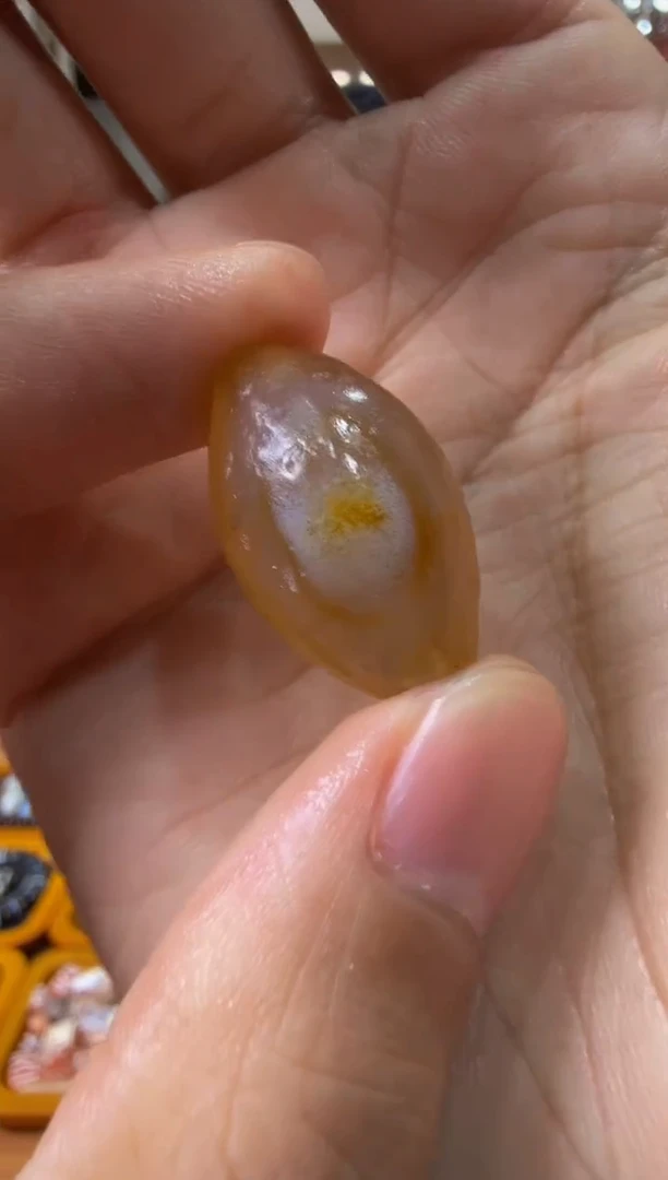 未镶嵌玛瑙/玉髓珠宝奇石糖球玛瑙珠