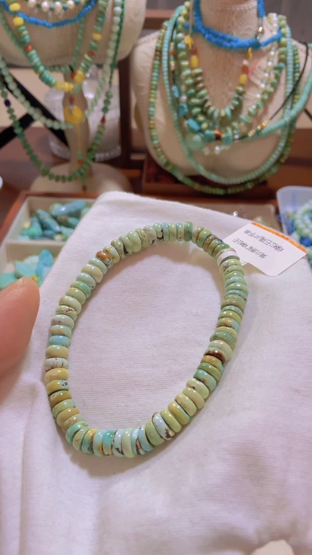 未镶嵌南红玛瑙珠宝奇石6.9mm隔片手串