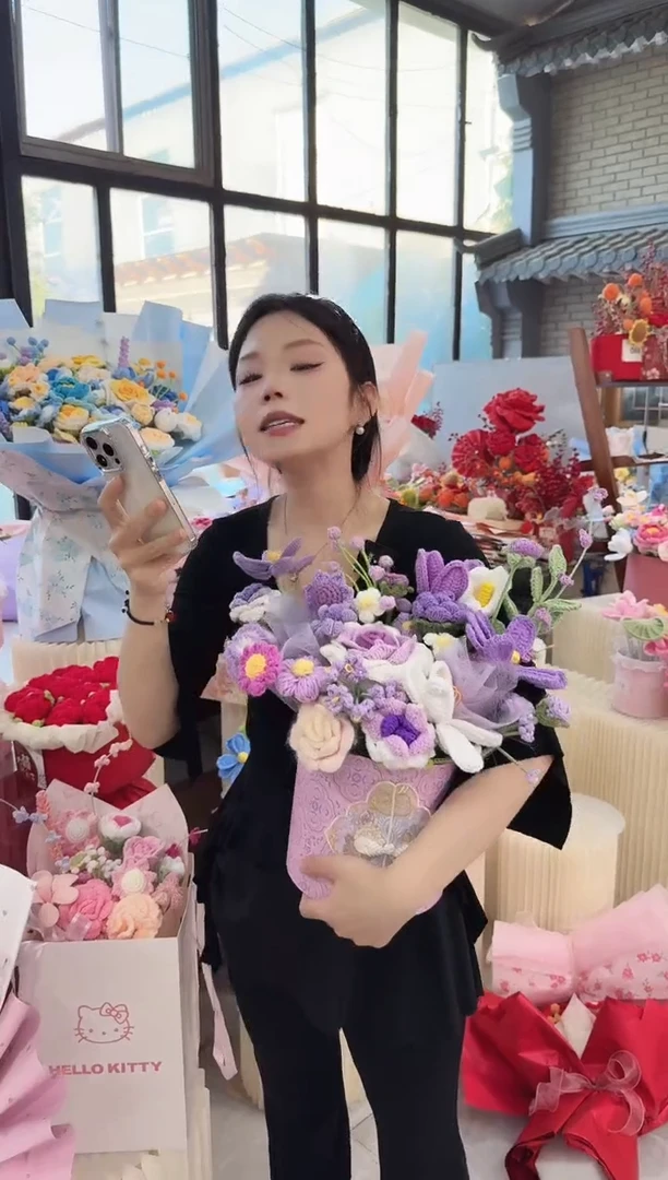 非遗手工定制花束，孤品清仓！！