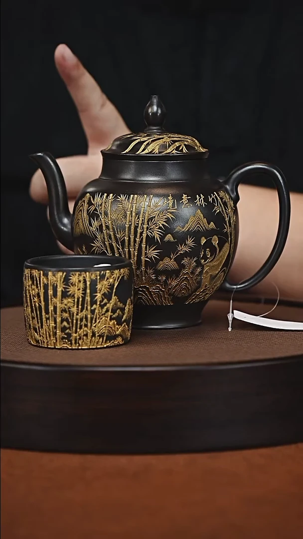 茶壶紫砂原矿紫砂壶