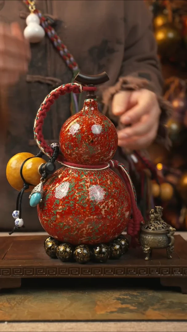 182大漆一物一拍记葫堂出品【不带手串】