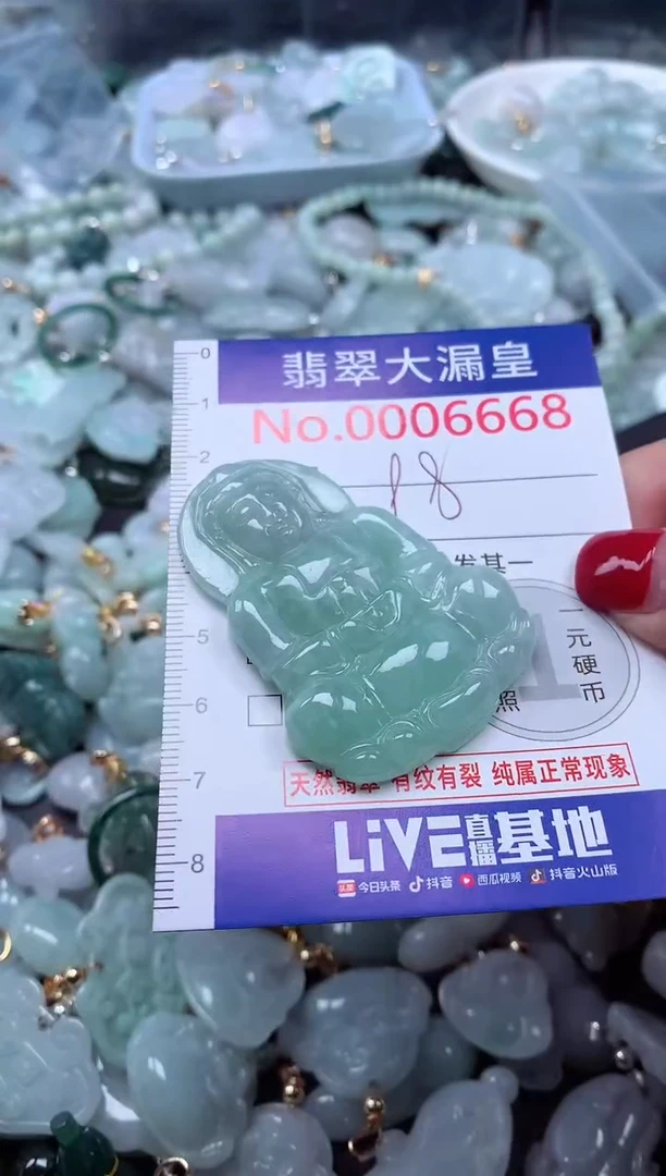 颈饰未镶嵌翡翠6668