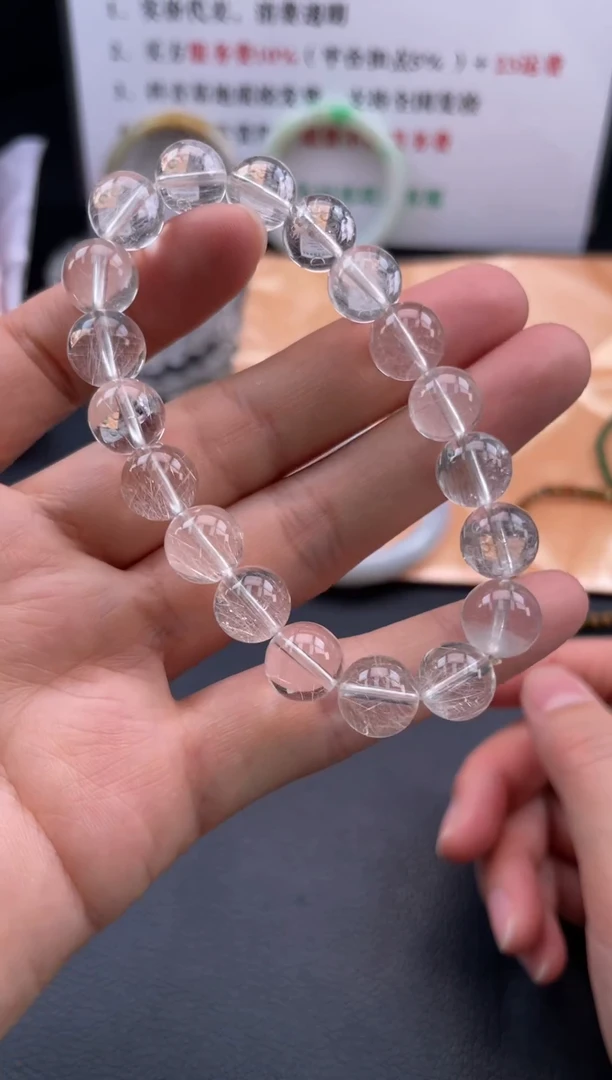 【闪购商品】水晶手链银S925镶嵌水晶手窜