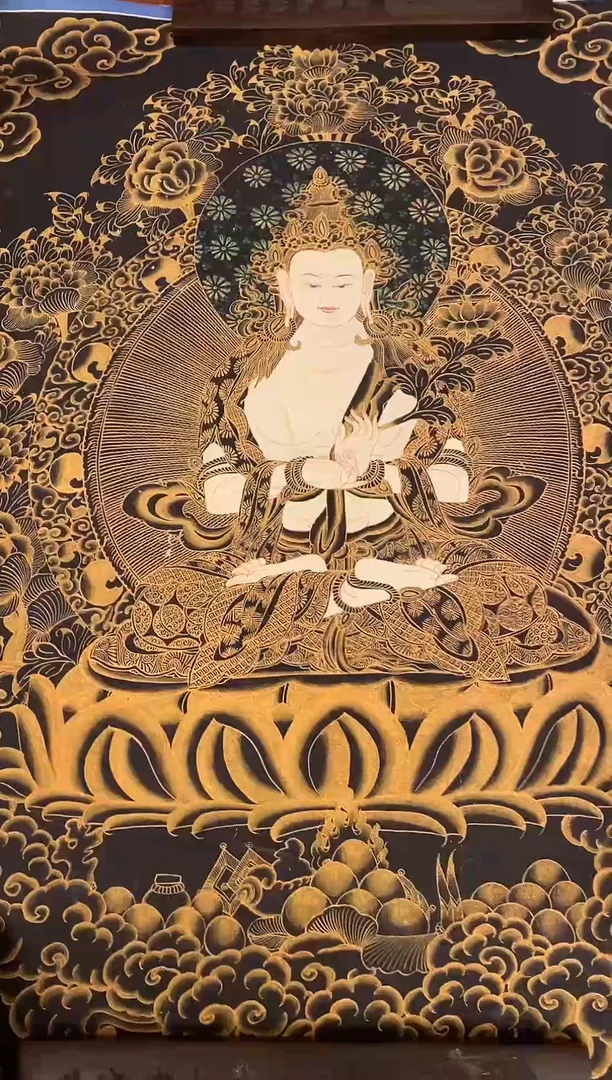 装裱画精美唐卡tk16116