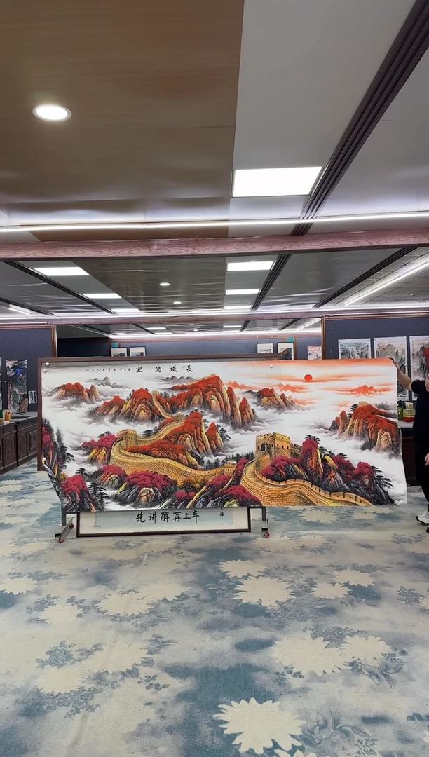 国画W-王红兵-大丈二-山水国画