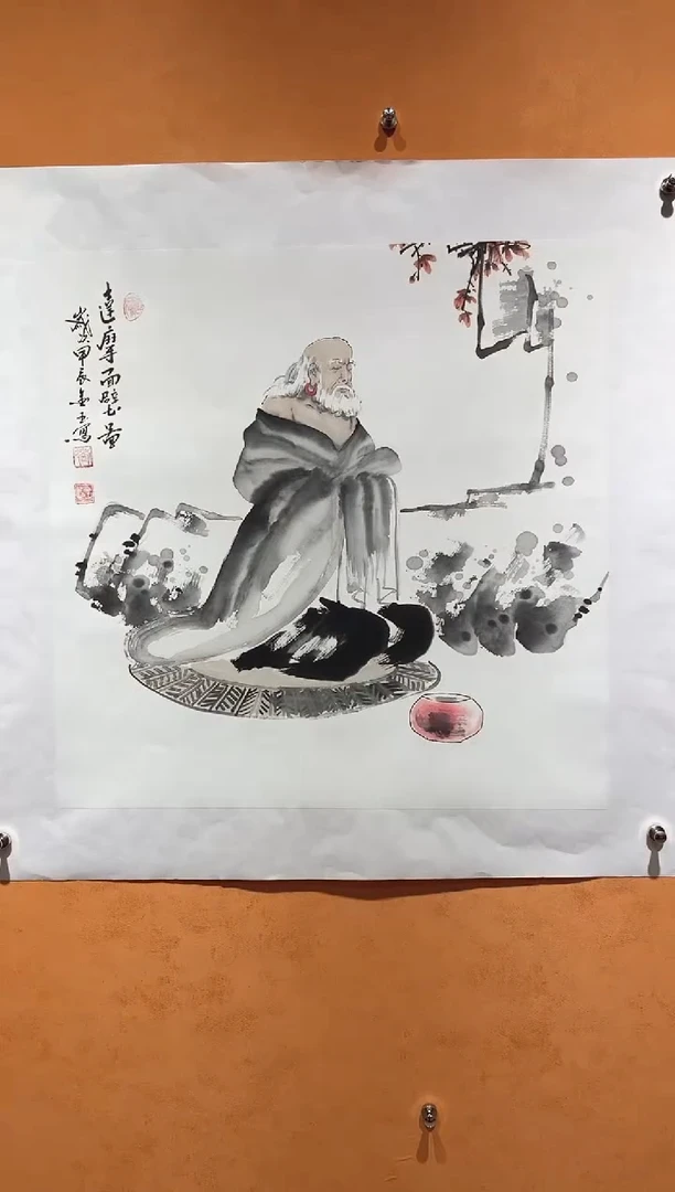 国画刘金玉老师亲笔手绘