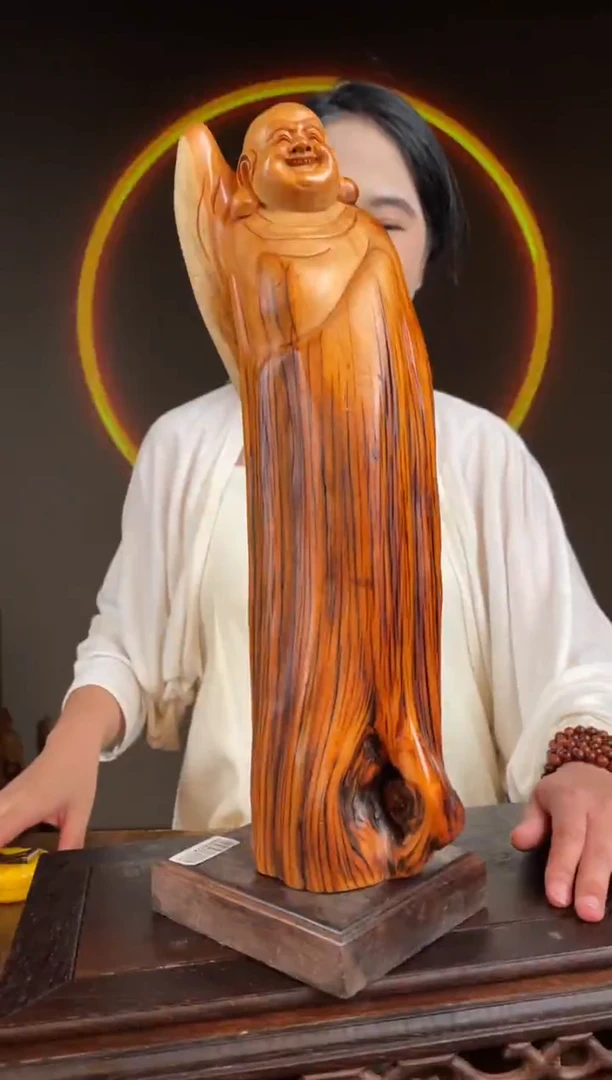 柏木（崖柏）手工摆件,先抢先得! 编号:97