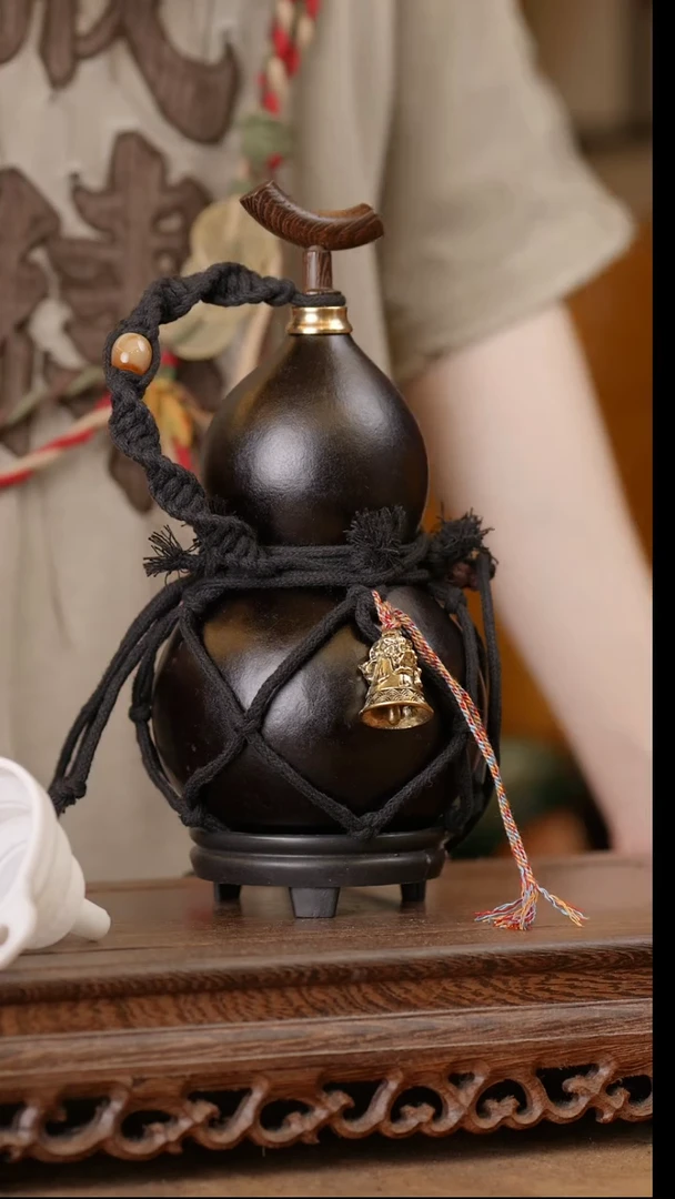 106号精品天然大漆酒葫芦一物一拍~
