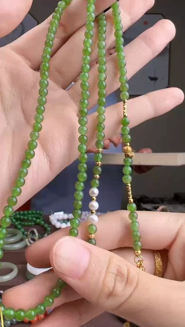 和田玉未镶嵌颈饰多样性发货 拍一单发一个