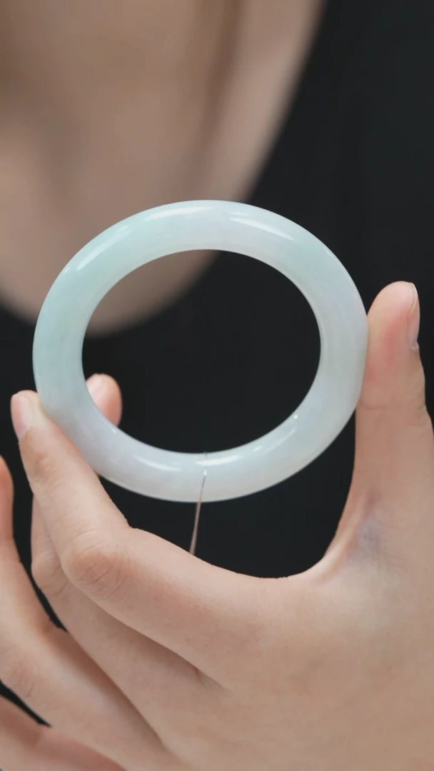 未镶嵌手镯翡翠萌*哒圆条L0344