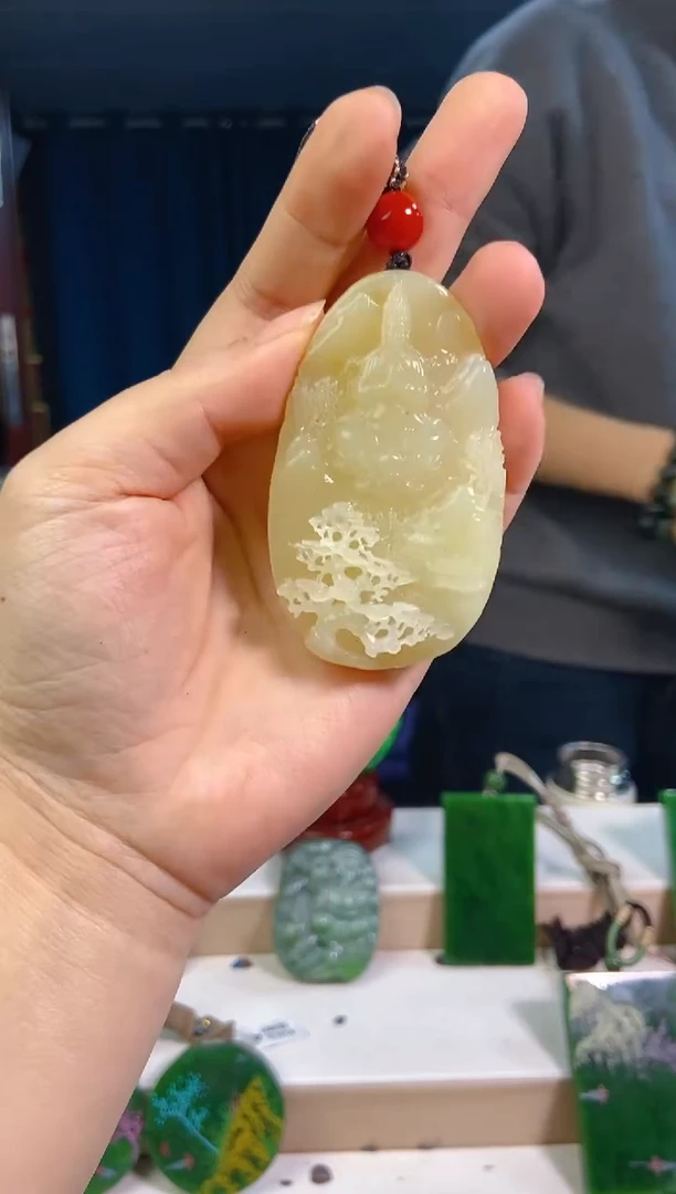 【闪购商品】和田玉挂件未镶嵌1