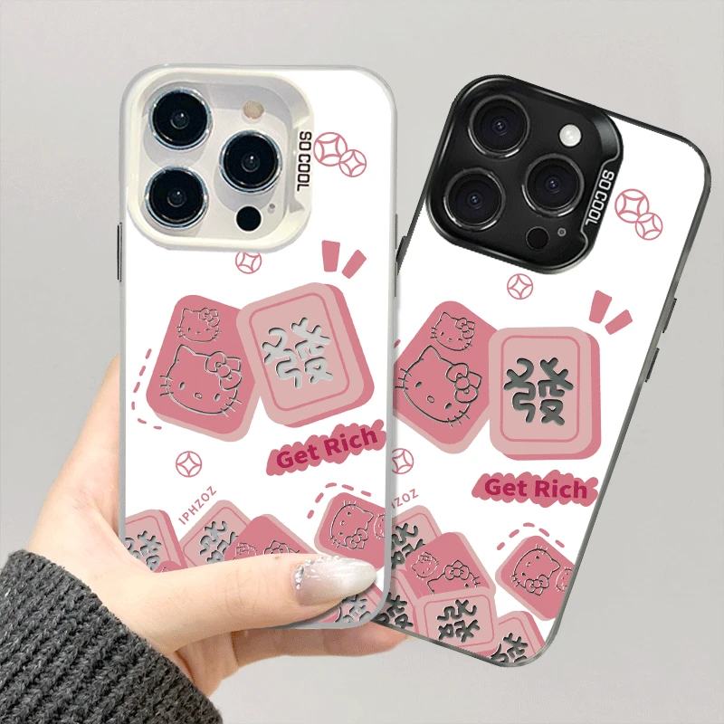 适用苹果VIVO华为OPPO荣耀小米一加红米三星iphone手机壳发财凯蒂