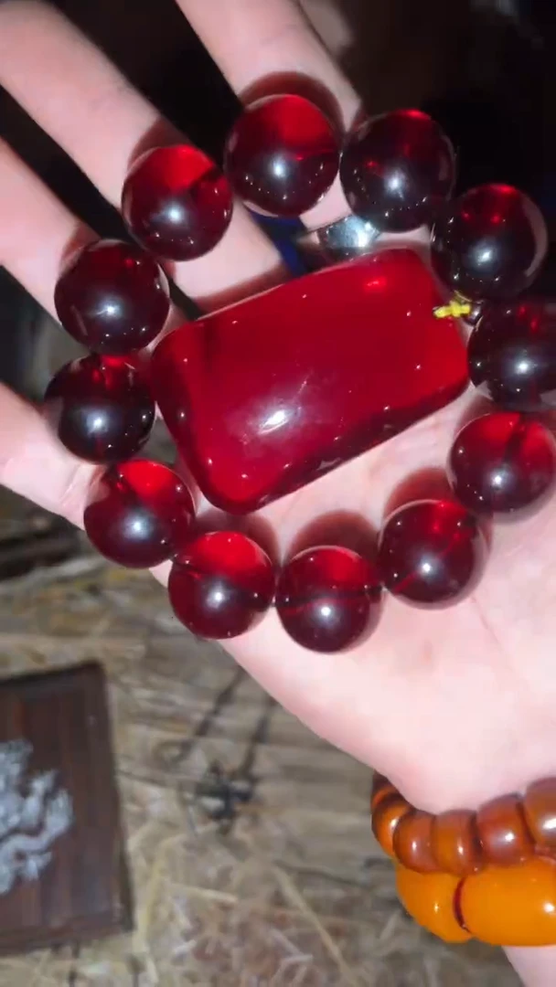 未镶嵌血珀手链闪购商品高端专用连