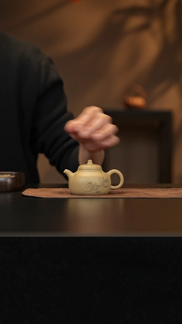 【闪购商品】紫砂茶壶允禾斋wxy 本山段 藏玉 130cc