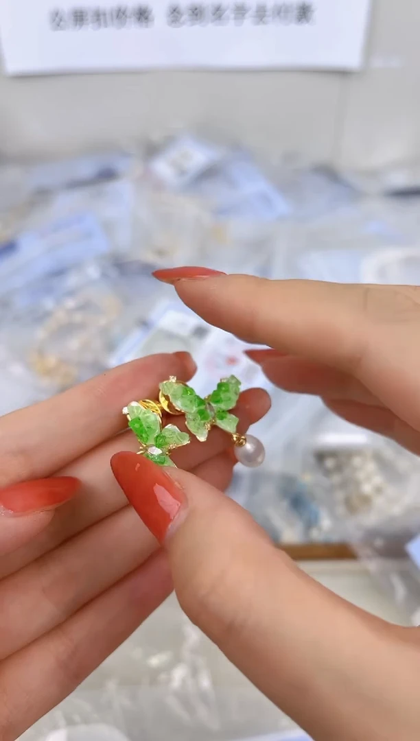 未镶嵌耳饰淡水珍珠ED1292