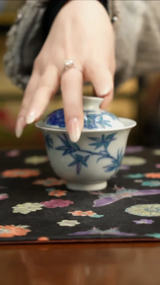 杯景德镇陶瓷杯碗柴烧多人