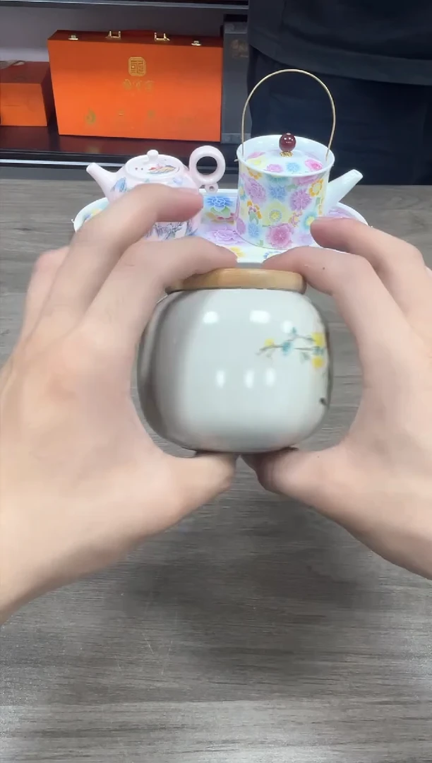 摆件青韵瓷华陶瓷4554