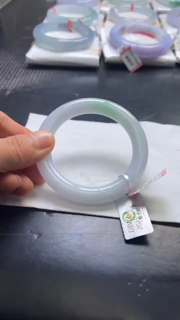 未镶嵌手镯翡翠翡翠手镯9 圈口·53 54圆条