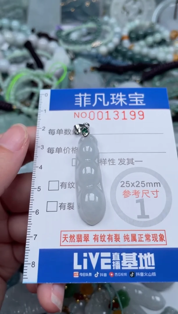 颈饰未镶嵌翡翠13199