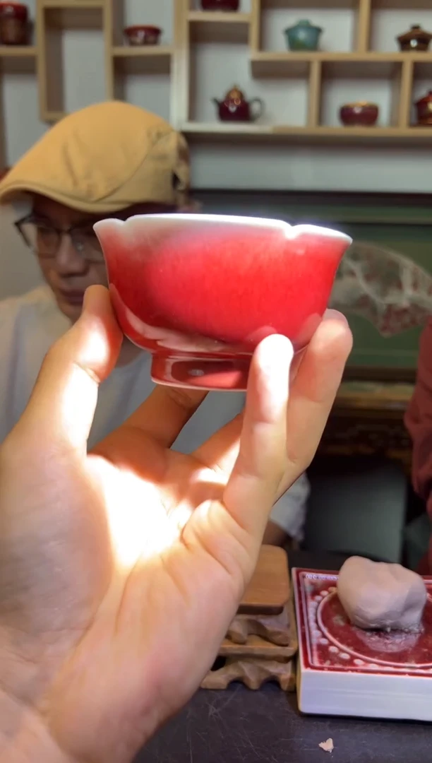 摆件景德镇陶瓷文星窑郎红2