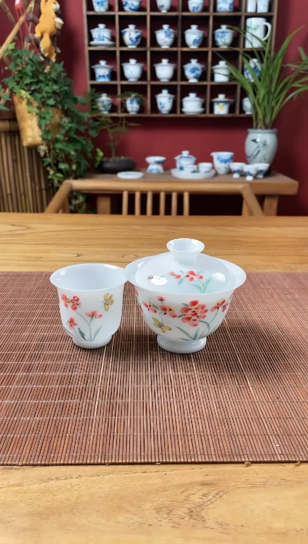 杯子盖碗/杯群芳斋闪购链接（以闪拍图片为准）