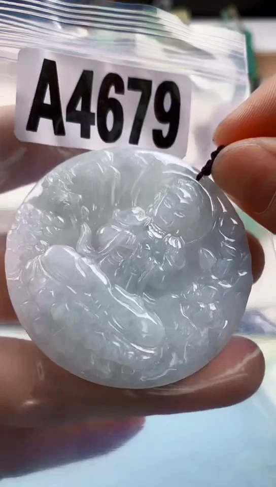 翡翠未镶嵌颈饰天然翡翠吊坠挂件