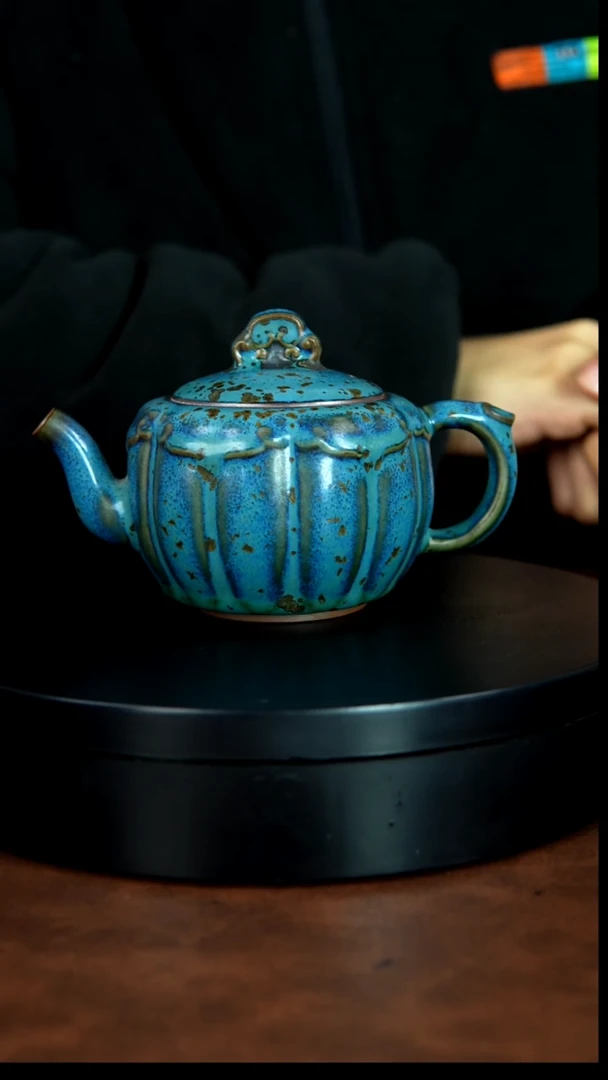 609号/禹州神垕特产】原矿原产地钧瓷茶具