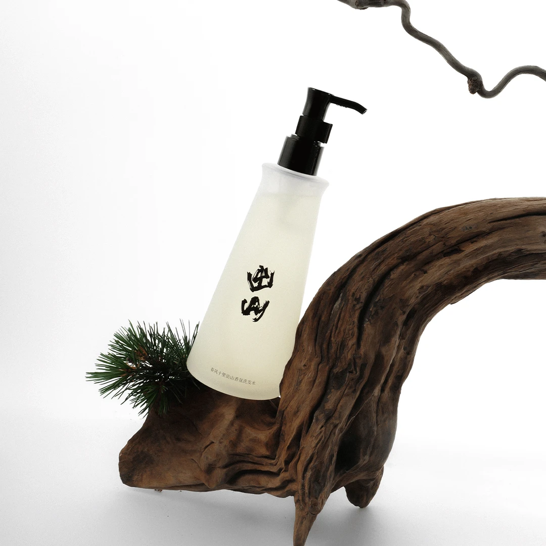 春风十里-出山洗发水300ml+出山沐浴露300ml 经典木质香洗护套组