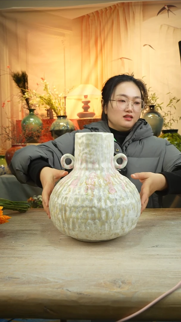 高度29口径9陶瓷花瓶