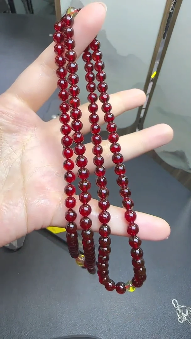 琥珀颈饰未镶嵌月**了JJD1224053多样性发一