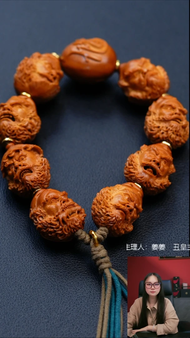 手串/手链橄榄核2.1钟馗百态手持