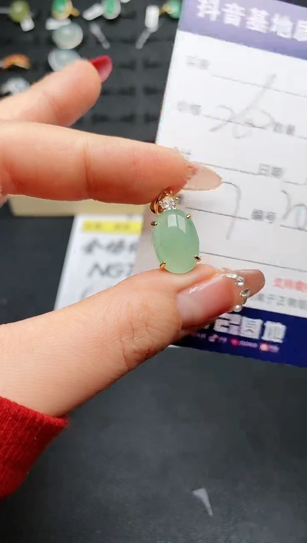 【闪购商品】翡翠颈饰银S925镶嵌...........