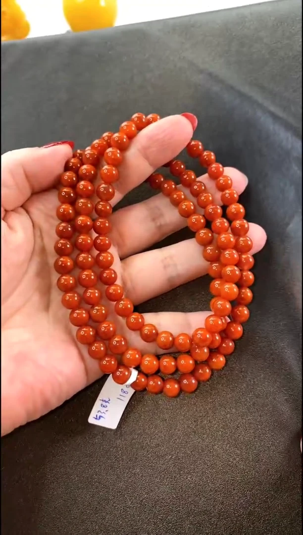 【闪购商品】南红玛瑙颈饰未镶嵌项链