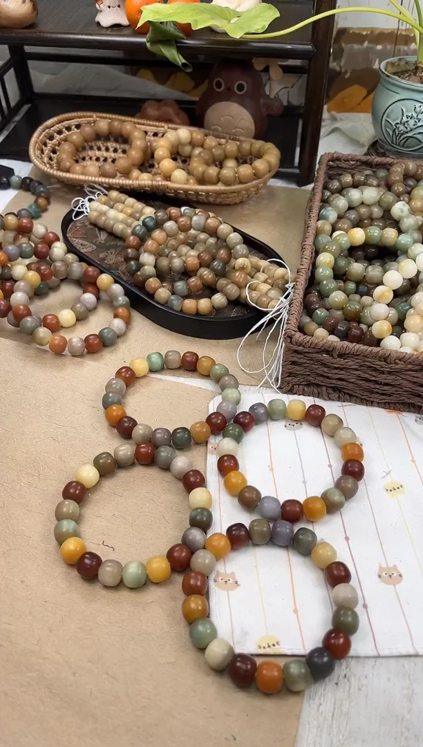 手串菩提根/象牙果a140 卡14 干磨孔一般万圣家族