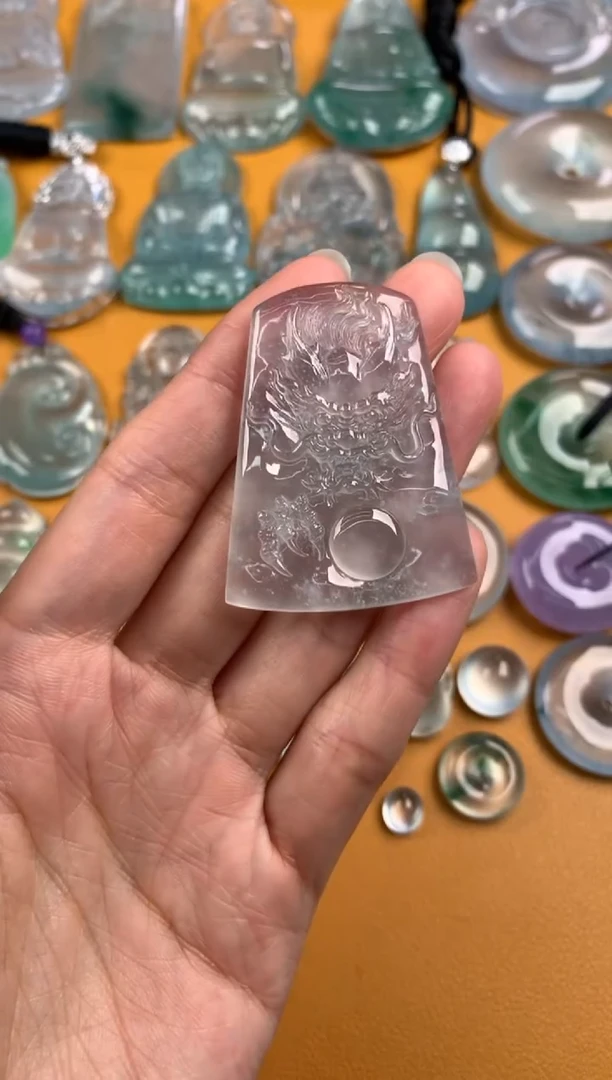 颈饰未镶嵌翡翠45-35-5.0