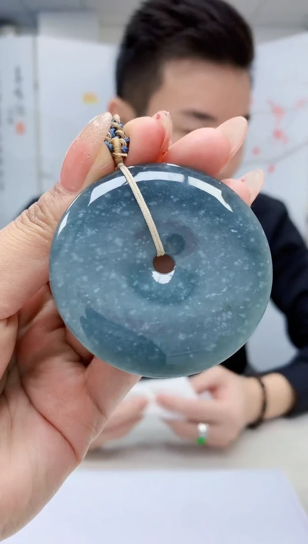 【闪购商品】翡翠颈饰未镶嵌4990MM-jj挂件5