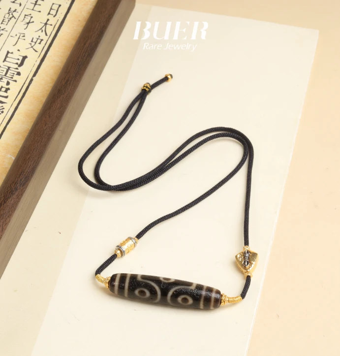 【不二】六眼天珠DIY编绳项链（多样性发）