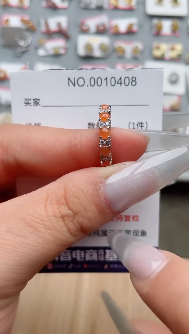 【闪购商品】翡翠戒指银S925镶嵌·
