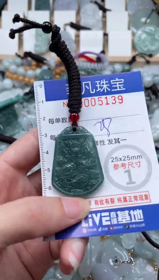 翡翠未镶嵌颈饰00..5139