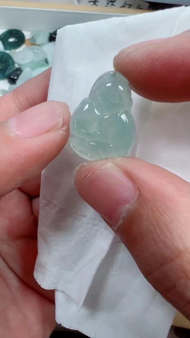 散珠翡翠359号，A货翡翠
