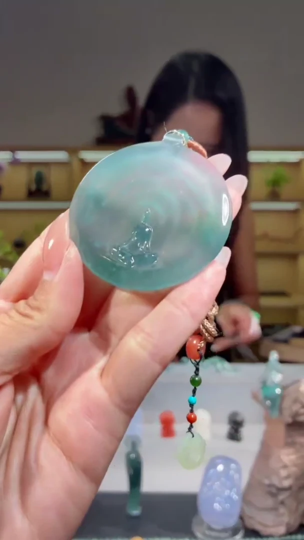 吊坠(不含链)未镶嵌翡翠悟道