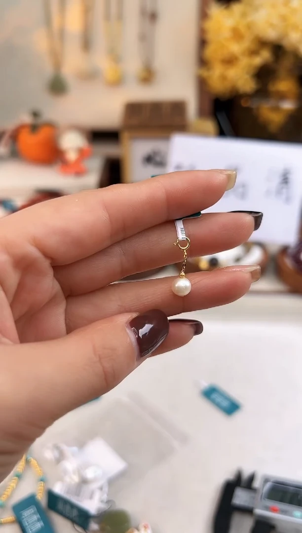 【闪购商品】淡水珍珠手绳18K金镶嵌@@A221I016409