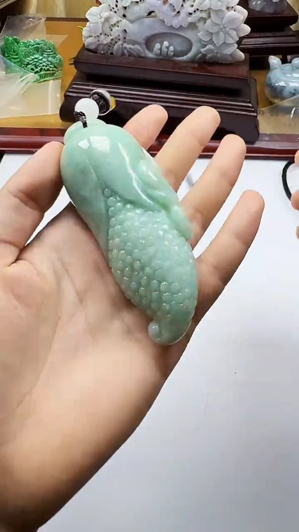 吊坠(不含链)未镶嵌翡翠1