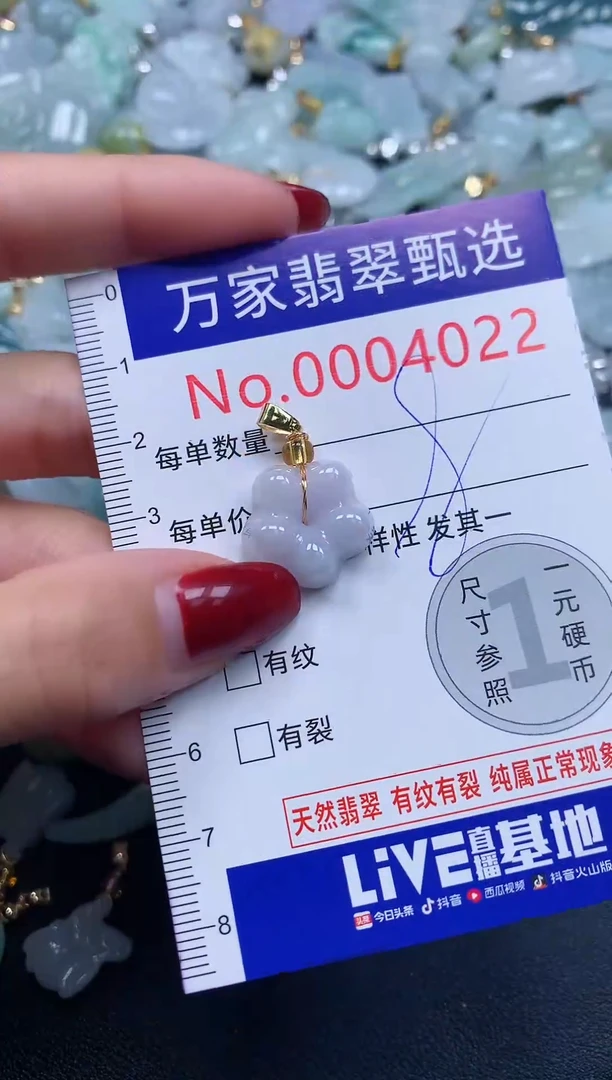 颈饰未镶嵌翡翠4022